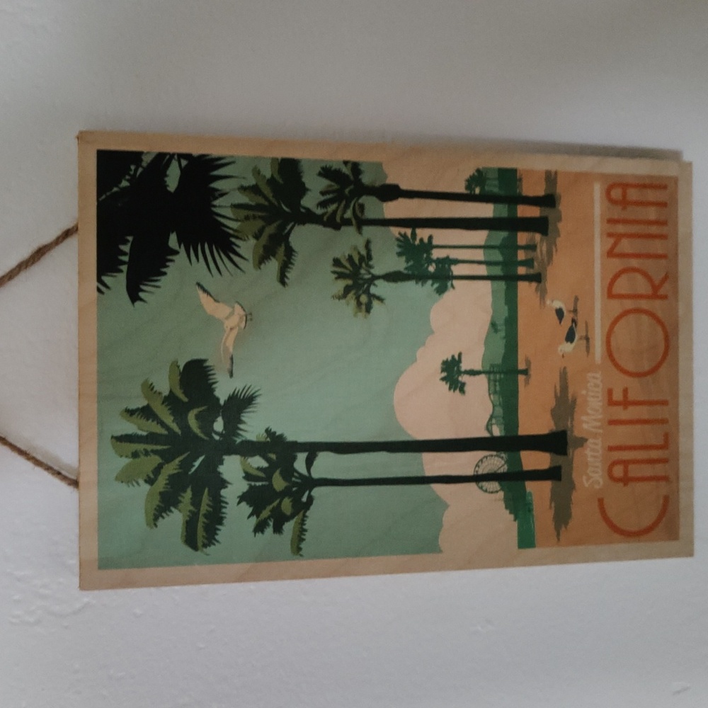 California Wood print